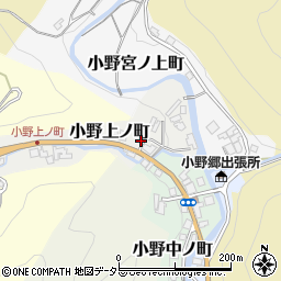 京都府京都市北区小野上ノ町26周辺の地図
