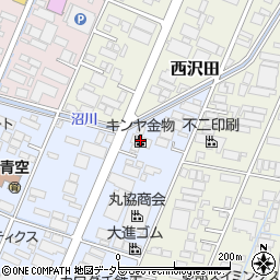 キンヤ金物大諏訪工場周辺の地図