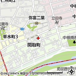 愛知県名古屋市瑞穂区関取町133周辺の地図