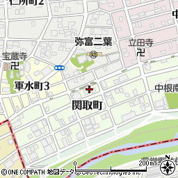 愛知県名古屋市瑞穂区関取町131周辺の地図