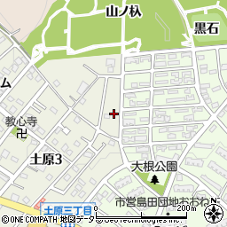 愛知県名古屋市天白区土原3丁目821周辺の地図