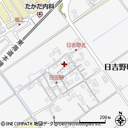 滋賀県近江八幡市日吉野町385周辺の地図