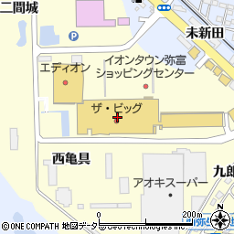 ＴＳＵＴＡＹＡ　イオンタウン弥富店周辺の地図