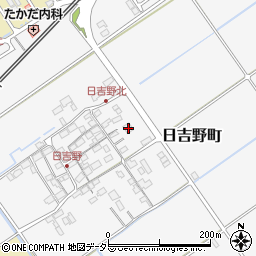 滋賀県近江八幡市日吉野町349周辺の地図