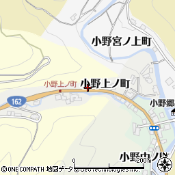 京都府京都市北区小野上ノ町52周辺の地図