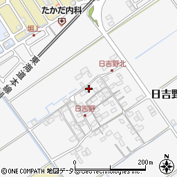 滋賀県近江八幡市日吉野町387周辺の地図