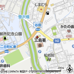 トヨタカローラ静岡三島店周辺の地図
