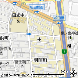 愛知県名古屋市瑞穂区明前町5-30周辺の地図