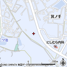 愛知県日進市赤池町周辺の地図