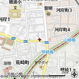 愛知県名古屋市瑞穂区河岸一丁目9-15周辺の地図