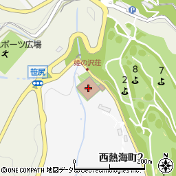 姫の沢荘周辺の地図
