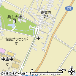 滋賀県野洲市五条605周辺の地図