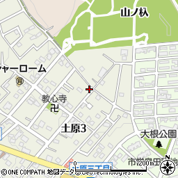 愛知県名古屋市天白区土原3丁目511周辺の地図