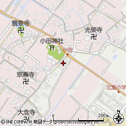 滋賀県近江八幡市江頭町1090周辺の地図