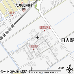 滋賀県近江八幡市日吉野町386周辺の地図