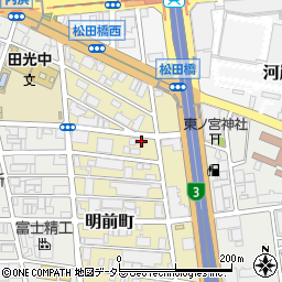 愛知県名古屋市瑞穂区明前町5-13周辺の地図