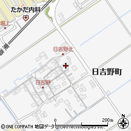 滋賀県近江八幡市日吉野町356周辺の地図