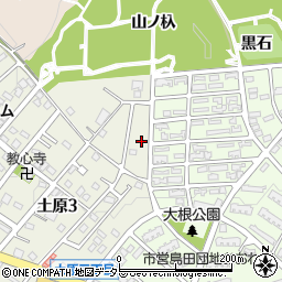 愛知県名古屋市天白区土原3丁目819周辺の地図