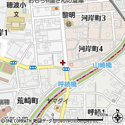 愛知県名古屋市瑞穂区河岸一丁目9-9周辺の地図