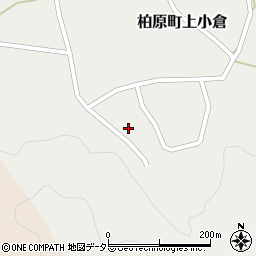 兵庫県丹波市柏原町上小倉710-2周辺の地図