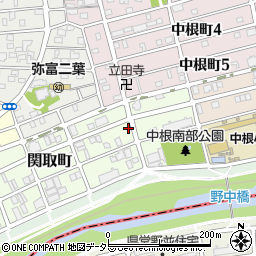 愛知県名古屋市瑞穂区関取町111周辺の地図