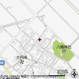 滋賀県近江八幡市安土町内野681周辺の地図