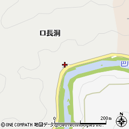 愛知県豊田市東大島町ロ長洞周辺の地図