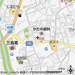 ＪＡふじ伊豆三島周辺の地図
