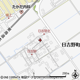 滋賀県近江八幡市日吉野町384周辺の地図