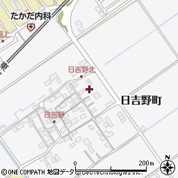 滋賀県近江八幡市日吉野町351周辺の地図