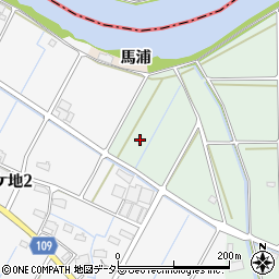 愛知県弥富市鮫ケ地町周辺の地図