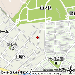 愛知県名古屋市天白区土原3丁目704周辺の地図