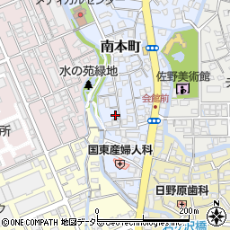 丹治塗装店周辺の地図