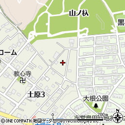 愛知県名古屋市天白区土原3丁目705周辺の地図