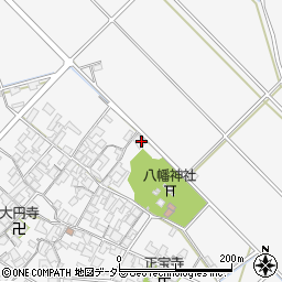滋賀県近江八幡市安土町内野187周辺の地図