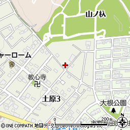 愛知県名古屋市天白区土原3丁目671周辺の地図