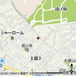 愛知県名古屋市天白区土原3丁目508周辺の地図