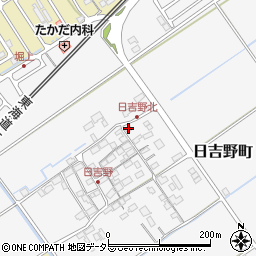 滋賀県近江八幡市日吉野町355周辺の地図
