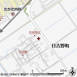 滋賀県近江八幡市日吉野町352周辺の地図