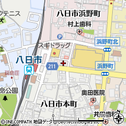 富田美容商事社周辺の地図