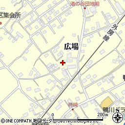 千葉県鴨川市広場927周辺の地図