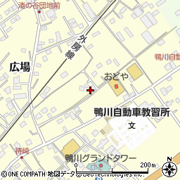 千葉県鴨川市広場967-5周辺の地図
