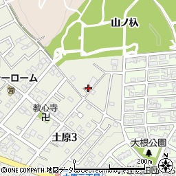 愛知県名古屋市天白区土原3丁目661周辺の地図