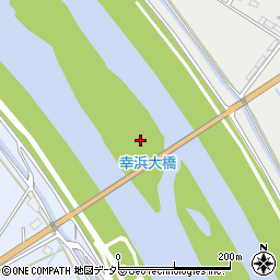 幸浜大橋周辺の地図