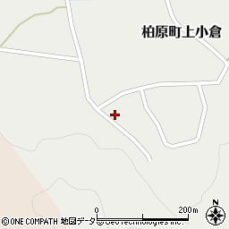 兵庫県丹波市柏原町上小倉715周辺の地図