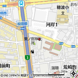 愛知県名古屋市瑞穂区神穂町2周辺の地図
