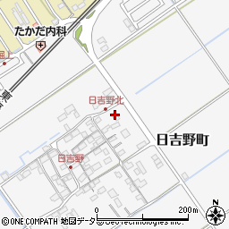 滋賀県近江八幡市日吉野町353周辺の地図