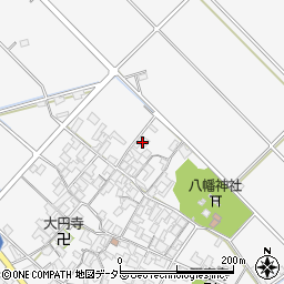 滋賀県近江八幡市安土町内野676周辺の地図