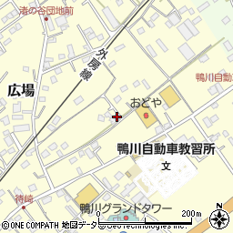 千葉県鴨川市広場967-11周辺の地図