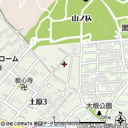 愛知県名古屋市天白区土原3丁目653-4周辺の地図